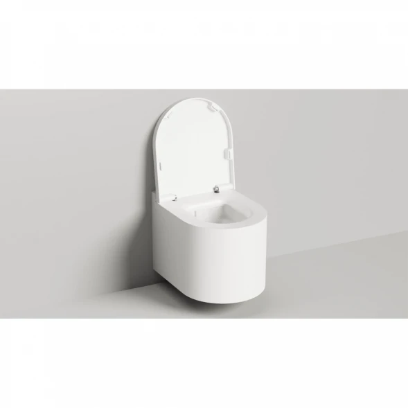 Унитаз подвесной Salini S-Stone Gemelli 240121M безободковый, белый матовый