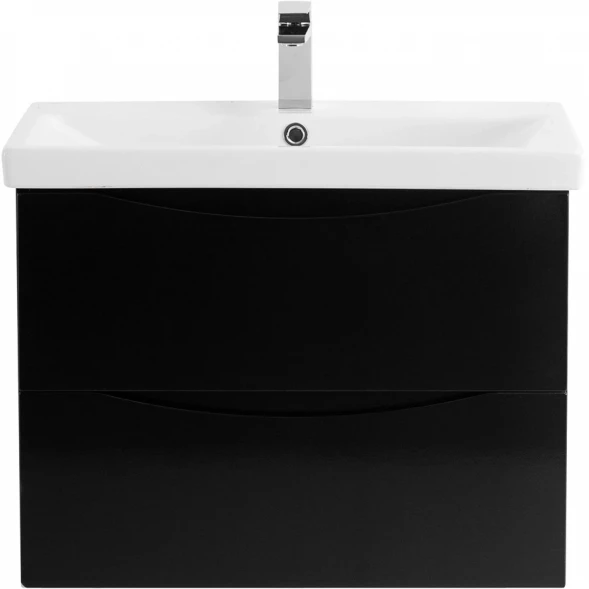 Тумба Nero Lucido 66,4 см BelBagno Marino MARINO-CER-700-2C-SO-NL-P