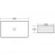 Раковина 65x38 см BelBagno BB1408