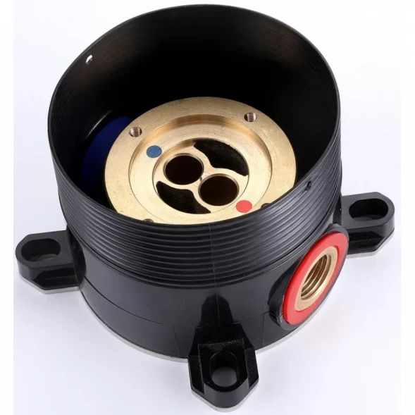 Смеситель напольный для раковины Abber Wasser Kreis AF8141G Золото матовый