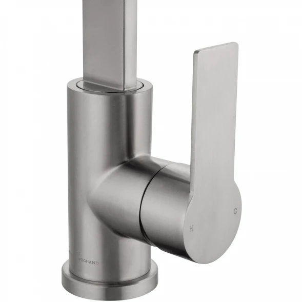 Смеситель для кухни Wonzon &amp; Woghand WW-AE4550-BS никель матовый