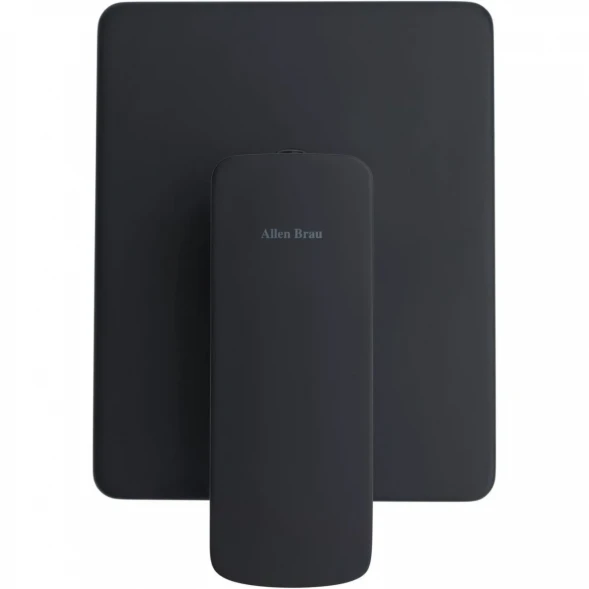 Смеситель для душа Allen Brau Infinity X1 5.21015-31 встраиваемый, черный матовый