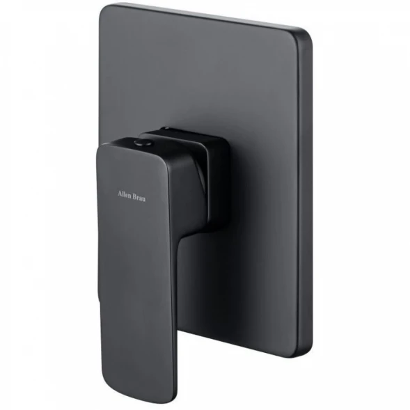 Смеситель для душа Allen Brau Infinity X1 5.21015-31 встраиваемый, черный матовый