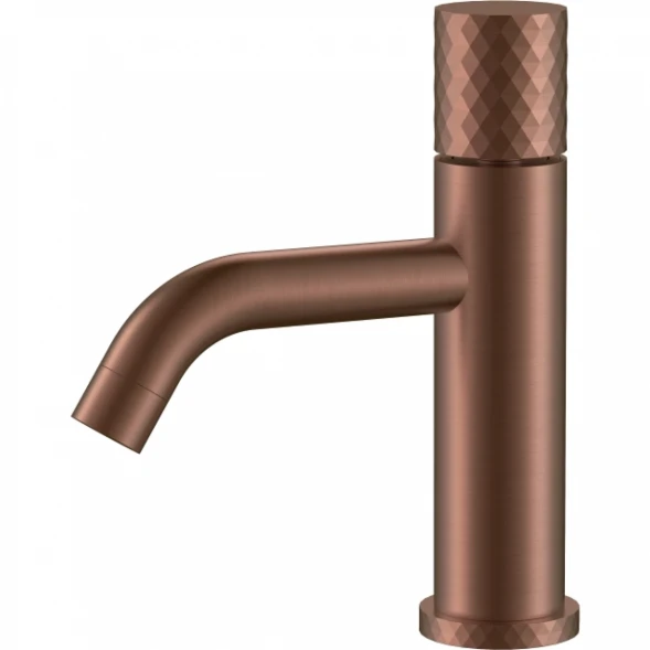 Смеситель для раковины Boheme Stick Diamond 121-BRB бронза матовая