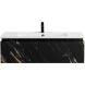 Тумба под раковину Cezares Slider SLIDER-1000-1C-SO-NF-P 99,8 см, подвесная, черный фьюжн