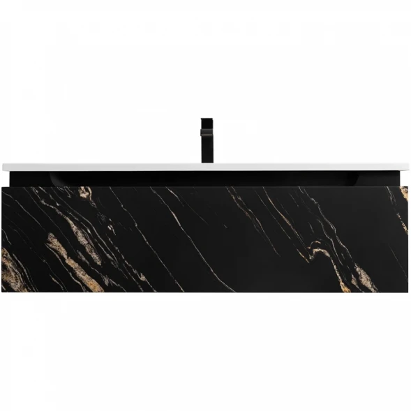 Тумба под раковину Cezares Slider SLIDER-1000-1C-SO-NF-P 99,8 см, подвесная, черный фьюжн