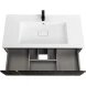 Тумба под раковину Cezares Slider SLIDER-1000-1C-SO-NF-P 99,8 см, подвесная, черный фьюжн