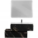 Тумба под раковину Cezares Slider SLIDER-1000-1C-SO-NF-P 99,8 см, подвесная, черный фьюжн