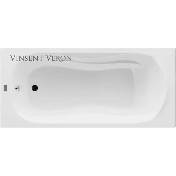 Ванна чугунная Vinsent Veron Haiti VHT1708042 170x80 см, белый