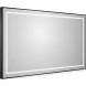 Зеркало BelBagno Kraft SPC-KRAFT-1400-800-LED-TCH-WARM-NERO 140x80 см, с LED-подсветкой, сенсорным выключателем, антизапотеванием, черный