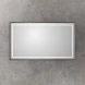 Зеркало BelBagno Kraft SPC-KRAFT-1400-800-LED-TCH-WARM-NERO 140x80 см, с LED-подсветкой, сенсорным выключателем, антизапотеванием, черный