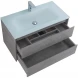 Тумба Cemento Grigio 100 см BelBagno Kraft KRAFT-1000-2C-SO-CG
