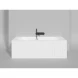 Ванна из литьевого мрамора Salini S-Sense Ornella Kit 102412G 180x80 см, белый глянец
