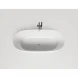 Ванна из литьевого мрамора Salini S-Sense Sofia Light 103711G 164,5x75,5 см, отдельностоящая, белый глянец