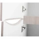 Пенал BelBagno Marino FLY-MARINO-1500-2A-SC-RG-P-L подвесной L, Rovere Grigio