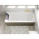 Акриловая ванна 159,5x70 см Whitecross Wave 0101.160070.100