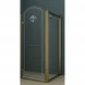 Душевой уголок Cezares Retro 90x100 см прозрачное c матовым узором RETRO-A-AH-1-90/100-CP-Br-L