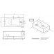Акриловая ванна 170x70 см Am.Pm X-Joy W88A-170-070W-A