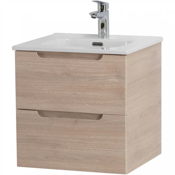 Тумба под раковину BelBagno Etna ETNA-500-2C-SO-RG 49,6 см, подвесная, Rovere Grigio