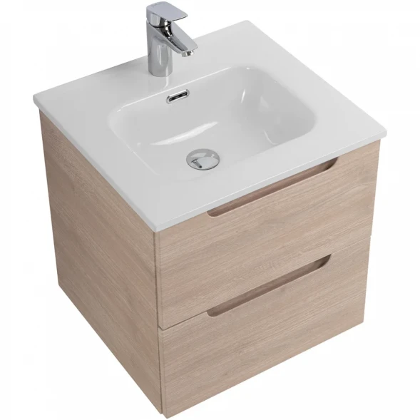 Тумба под раковину BelBagno Etna ETNA-500-2C-SO-RG 49,6 см, подвесная, Rovere Grigio