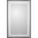 Зеркало BelBagno Kraft SPC-KRAFT-500-800-LED-TCH-WARM-NERO 50x80 см, с LED-подсветкой, сенсорным выключателем, антизапотеванием, черный