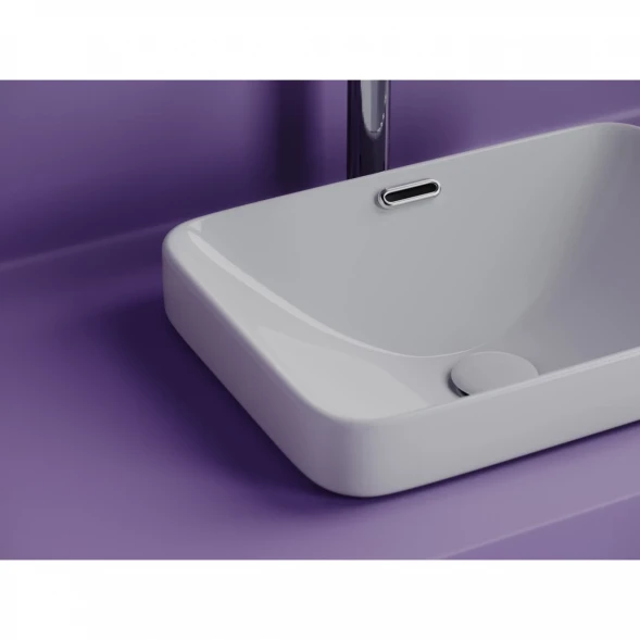 Раковина Ceramica Nova Element CN6078 46x33 см, встраиваемая сверху, белый
