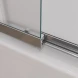 Шторка на ванну Cezares Slider SLIDER-VF-11-90/150-P-Cr 89 см, профиль хром, стекло текстурное
