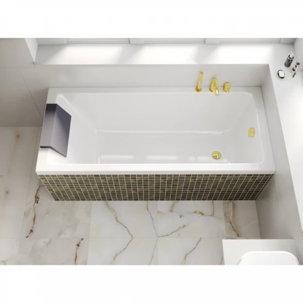 Акриловая ванна 159,5x80 см Whitecross Wave 0101.160080.100