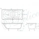 Ванна чугунная Delice Haiti Luxe DLR230638R-AS 170x80 см, с отверстиями под ручки, антискользящим покрытием, белый