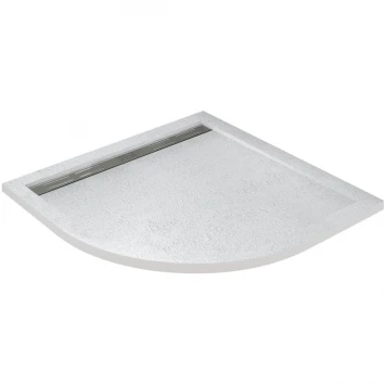 Душевой поддон из литьевого мрамора 80x80 см Cezares TRAY-AS-R-80-30-W