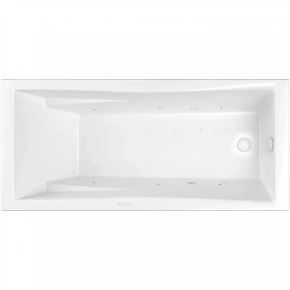 Акриловая ванна Whitecross Palace 0104.180080.100.RELAX.WH 179,5x80 см, с гидромассажем, белый