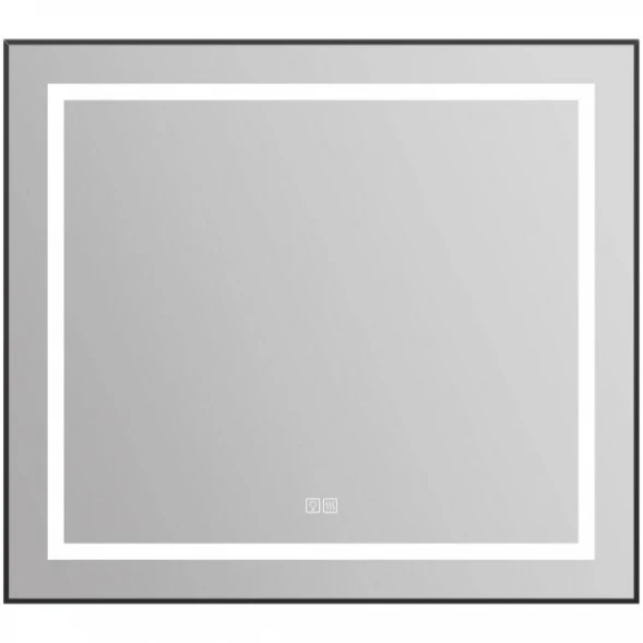 Зеркало 88,5x78,5 см BelBagno Kraft SPC-KRAFT-885-785-TCH-WARM-NERO