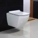 Унитаз подвесной BelBagno Carina BB514CHR безободковый, белый