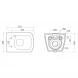 Унитаз подвесной BelBagno Carina BB514CHR безободковый, белый