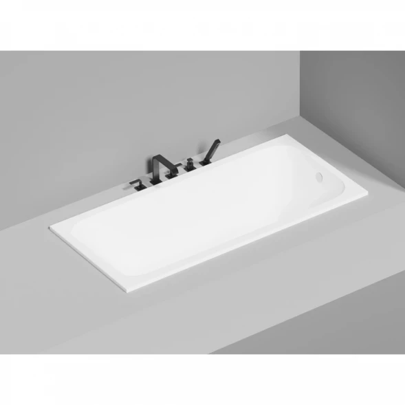 Ванна из литьевого мрамора Salini S-Stone Orlanda 102026M 170x80 см, белый матовый