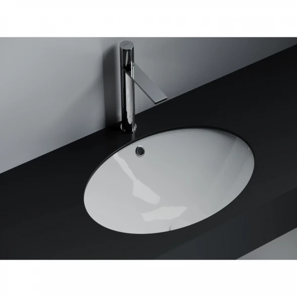 Раковина Ceramica Nova Era CN6081 61,5x43,5 см, встраиваемая снизу, белый