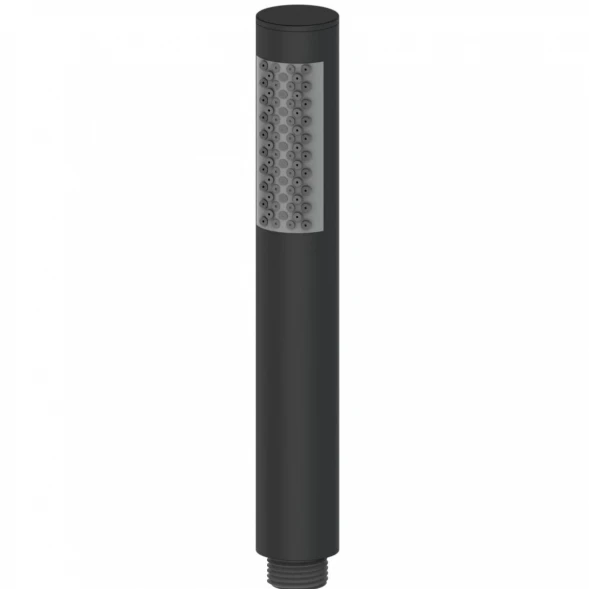 Душевая лейка Wonzon &amp; Woghand WW-88SC04-MB 28 мм, 1 режим, черный матовый