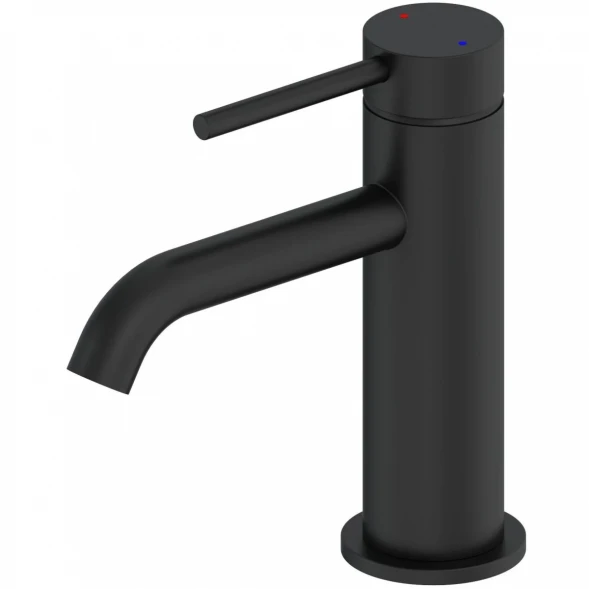 Смеситель для раковины Wonzon &amp; Woghand Stick WW-88139017-MB черный матовый