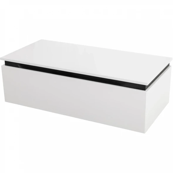 Тумба Cezares Slider SLIDER-1000-1C-PI-BO 100 см, напольная, Bianco Opaco