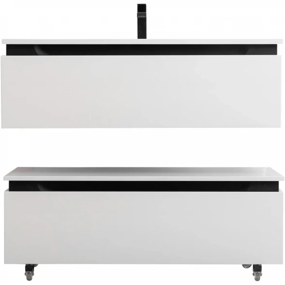 Тумба Cezares Slider SLIDER-1000-1C-PI-BO 100 см, напольная, Bianco Opaco