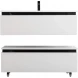 Тумба Cezares Slider SLIDER-1000-1C-PI-BO 100 см, напольная, Bianco Opaco
