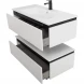 Тумба Cezares Slider SLIDER-1000-1C-PI-BO 100 см, напольная, Bianco Opaco