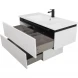 Тумба Cezares Slider SLIDER-1000-1C-PI-BO 100 см, напольная, Bianco Opaco