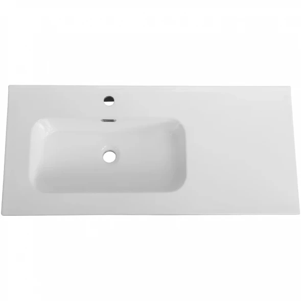 Раковина Cezares Duet CZR-8095-100-L 101x46 см L, накладная, белый