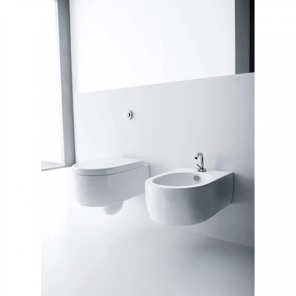 Биде подвесное без ободка Kerasan Flo 312501*1