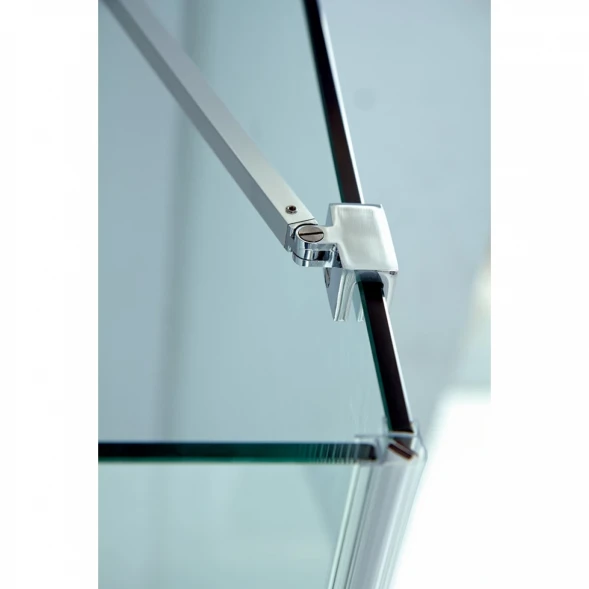 Душевой уголок 100-110x100-110 см Cezares SLIDER-A-2-100/110-C-Cr прозрачное