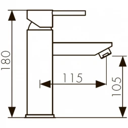 Смеситель для раковины Kaiser Sensor 38211
