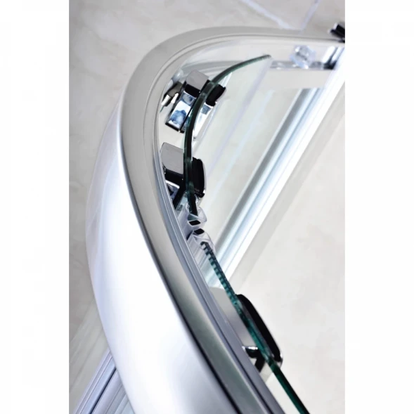 Душевой уголок Cezares Pratico 120x80 см прозрачное стекло PRATICO-RH-2-120/80-C-Cr