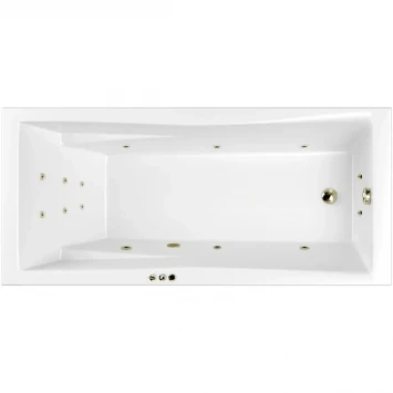 Акриловая ванна Whitecross Palace 0104.180080.100.SMART.BR 179,5x80 см, с гидромассажем, белый
