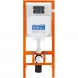 Комплект подвесной унитаз BelBagno Due BB3103CHR/SC + система инсталляции BelBagno BB002-80 + BB018-GV-BIANCO